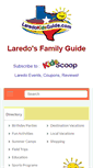 Mobile Screenshot of laredokidsguide.com